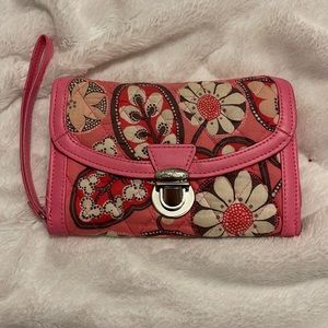 Vera Bradley wristlet wallet